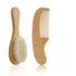 IEK Set) Baby Child Hairbrush Custom Engraved Wooden Brush for Newborn Baby Hair Brush Personalized Baby Comb Baby