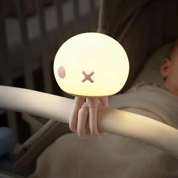 Jellyfish Night Light for Kids Bed Frame - Room Decor & Special