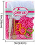 Chef Set for Kids - 13 Pcs Cooking and Baking Set with Apron, Chef Hat, Utensils, Gift for 3 Year Olds