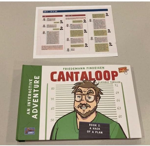 Cantaloop A Hack of a Plan (Book 2) | Interactive Adventure Game for 1-4 Players, Ages 13 and Up