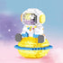 Micro Building Blocks Astronaut Model with Light Building Toy, Micro Building Kits for Kids or Adult Gifts, Spaceman on The Lunar Mini Blocks Set DIY Bricks Toys