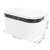 Hamwesh 5 Settings Baby Wipe Warmer Large Capacity Temperature Wet Wipe Warmer and Dispenser with USB Cable for Home