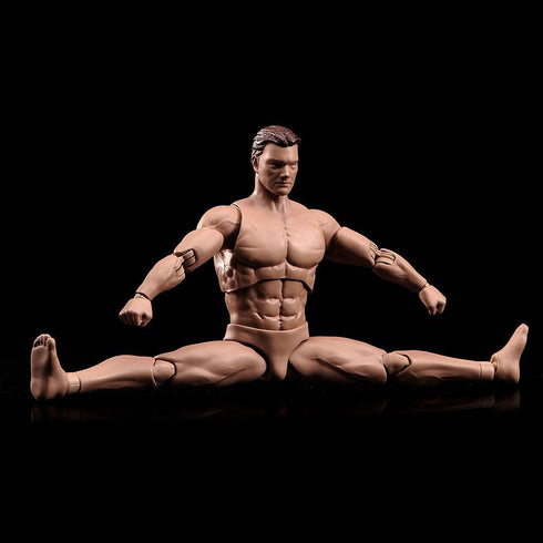 1/12 Figure,6inch Fremego Scale Action Male Strong Muscular Flexible Miniature Action Figure Body Doll Collection