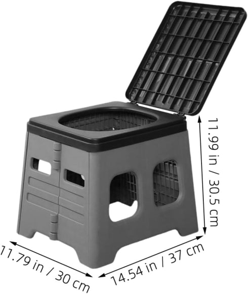 Foldable Portable Camping Toilet for Travel
