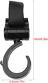 Fdit 2Pcs Stroller Hooks, ABS Plastic 360°Rotation Baby Infant Stroller Pushchair Hooks Hanger for Baby Diaper Bags Walker