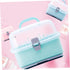 Durable Green Milk Bottle Storage Case - Large Capacity Organizer for Travel & Home