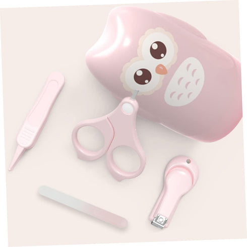 Set Toddmomy Portable Boy Girl Nail Clippers Safe Nail Scissors Boy Girl Manicure Kit with Storage Case Lightweight