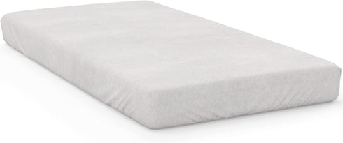 Soft Storm Gray Crib Sheet for Comfortable Sleep