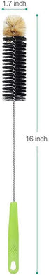 16in Bendable Bottle Brush, Long Handle Bottle Cleaning Brush for Cleaning Narrow Neck Bottles, Baby Bottles, Flask