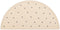 mushie Silicone Placemat for Kids | BPA-Free Non-Slip Design (Black Daisy)