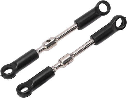 Pssopp RC Tie Rods Set, RC Tie Link Servo Link Rods for WLtoys 144001 144002 124018 124019 124017 124016 Cars