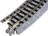 Kato 216mm (8 9/16") 15-Degree (4-Piece) USA Model Train Products Unitrack, Radius Curve Track
