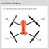 Low-Noise Propellers for Autel Robotics EVO II/Pro Drone, Quick Release Foldable Wings