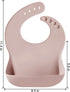 PandaEar 12PCS Silicone Baby Feeding Set, 2 Sectioned Suction Plate, 2 Bibs, 2 Toddler Cups, 4 Spoons & 2 Forks