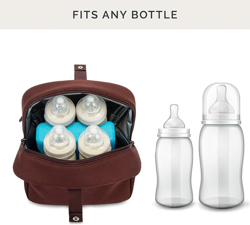 Backpacks Parker Baby Drift Neoprene Insulated Baby Bottle Cooler | Soft & Waterproof Snacks & Breast Milk Cooler