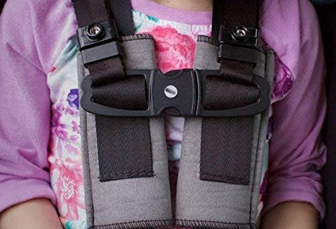Merritt Manufacturing Chest Clip Guard for Car Seat, Black, Toddlers and Babies, Unisex Safety