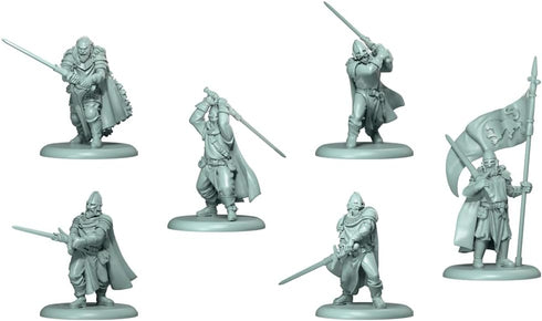 CMON A Song of Ice and Fire Tabletop Miniatures Game - Winterfell Guards UNIT BOX for Adults, 2+ Players