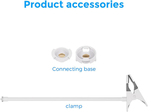 Ybludiy HB65/HB6550/HB6558/HB66/HB248,ANMEATE SM935E/SM650 Flexible Baby Monitor Mount Compatible with HelloBaby Baby