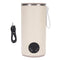 Gonetre Portable Bottle Warmer Mixer Electric Milk Coffee Frother with 6 Temperature Settings
