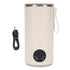 Gonetre Portable Bottle Warmer Mixer Electric Milk Coffee Frother with 6 Temperature Settings