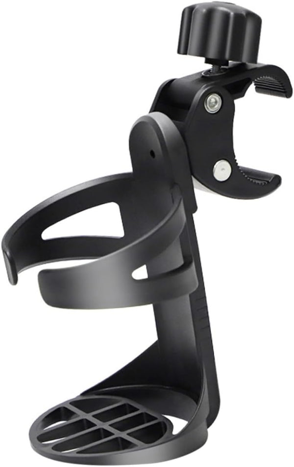 Wheelchair Cup Holder for Elderly Fit for Stroller Walker Bike Handlebars Bed