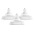 Boon Nursh Curve Silicone Baby Bottle Nipples - Food-Grade Silicone Bottle Nipples