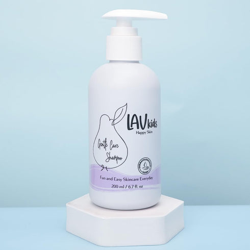 Gentle Care Shampoo, 200ml, Natural Ingredients, Kids Shampoo for Delicate Scalp, Dermatologically Tested for Sensitive