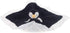 Soft Security Blanket Apricot Lamb Stuffed Animals, Luxury Snuggler Plush Black Penguin, 14 Inches