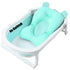 SIQITECHNO Baby Bath Cushion Newborn Bathtub Mat Non-Slip Baby Bath Pad Quick Dry