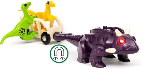 36082 Set Playset 3 BRIO World Dinosaur Attack | Train & Dinosaur-Themed for Kids Aged Years Up