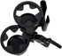 Universal Cup Holder with Clips, Large Caliber Designed Holder for 2 Cups, Stroller Milk Bottle Drink Holder