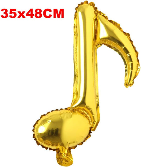 REIANS Musical notes foil mylar balloons Wedding birthday party supplies inflatable wedding decorations supplies helium