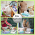 2Pcs Counter Wipes Dispenser with Portable Travel Refillable Wipe Holder,Reusable Wipe Holder Box Flushable Wipes Case