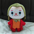Joker Stuffed Doll Plush Toy, 7.8 inch