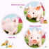 Liberty Imports My Pet Pig, Electronic Plush Piggy Toy Piglet that Walks, Wags Tail, Wiggles Nose, and Makes Oink