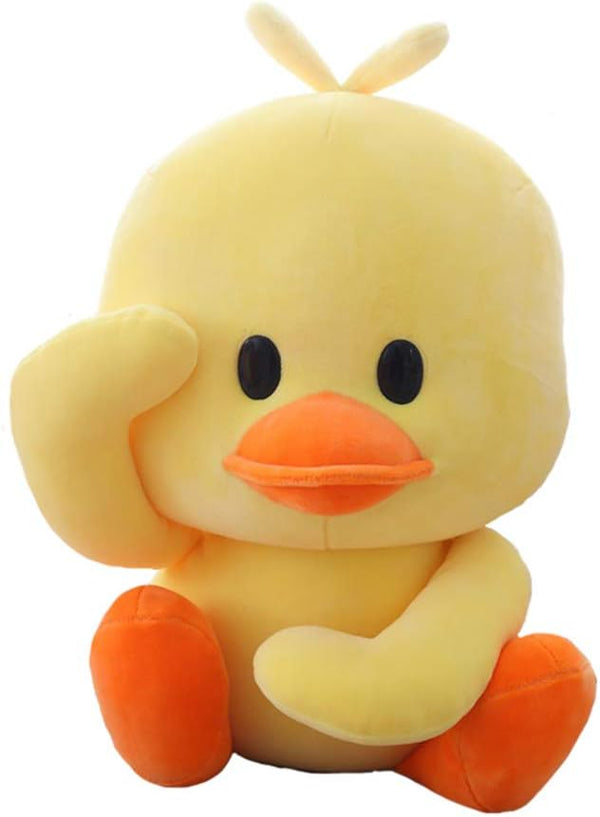 AIXINI 11.8inch Plush Duck Stuffed Animal, Soft Yellow Duckling Duckie, Funny Cuddly Gifts