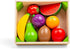 Set Bigjigs Toys Wooden Fruit Storage Crate - Role Play Food