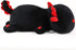 MIAOHAHA 19.6in Pillow(Black,50cm/19.6in) Plush Axolotl Toy Plush Pillow Axolotl Stuffed Animal Toy Cute Plushies Kids