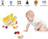 Easter Matching Eggs Connect Eggs Carton Toys for 1-3 Years Old Kids, Shape Color Egg Play Learn
