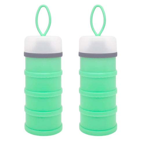 LADISO Formula Container On The Go, Baby Formula Dispenser, Portable Milk Powder Dispenser