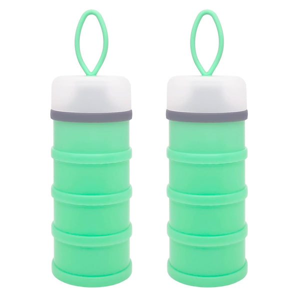 LADISO Formula Container On The Go, Baby Formula Dispenser, Portable Milk Powder Dispenser