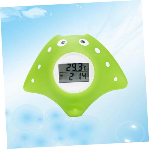Swimming ORFOFE Ray Shaped Bath Thermometer Cartoon Thermometer for Boy Girl Safe Water Temperature Monitor for Bathing