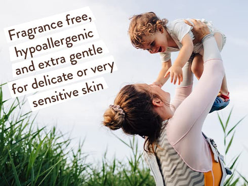 Babo Botanicals Sensitive Baby Miracle Cream, Fragrance-Free Moisturizer for Sensitive Skin