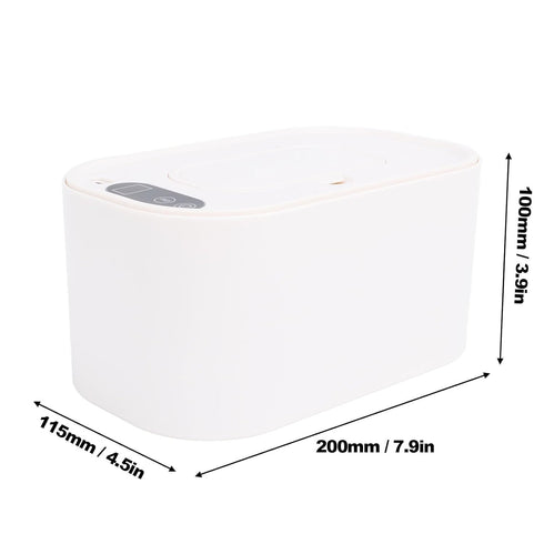 NOENNULL (4 Baby Wipe Warmer Constant Temperature Portable USB Powered Wet Wipe Warmer Dispenser for Home Car Outdoor