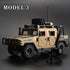 Military Vehicle Building Blocks Playsets, 4 in 1 Army Truck Building Kit for Kids, Army Vehicles Toys