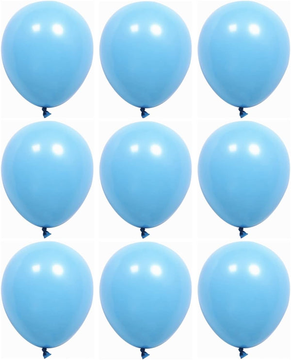15 Pcs 18 Inch Pastel Blue Balloons for Birthday Wedding Baby Shower Party Decorations (Pastel Blue)