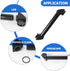 Totority Adjustable Periscope Outside Toys, Plastic Mirror for Physics Optics Experiment, Detachable Black Turnicate Kit