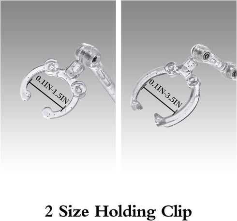 Ddung Doll Stand - Clear Stand for 0.5" to 10" Dolls and Action Figures (3-Pack)