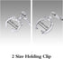 Ddung Doll Stand - Clear Stand for 0.5" to 10" Dolls and Action Figures (3-Pack)