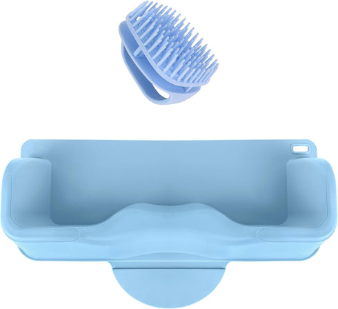 Sibosen Hair Washing Station for Kids Hair Washing Neck Pillow with Shampoo Brush,